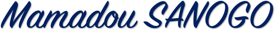 Signature Mamadou SANOGO