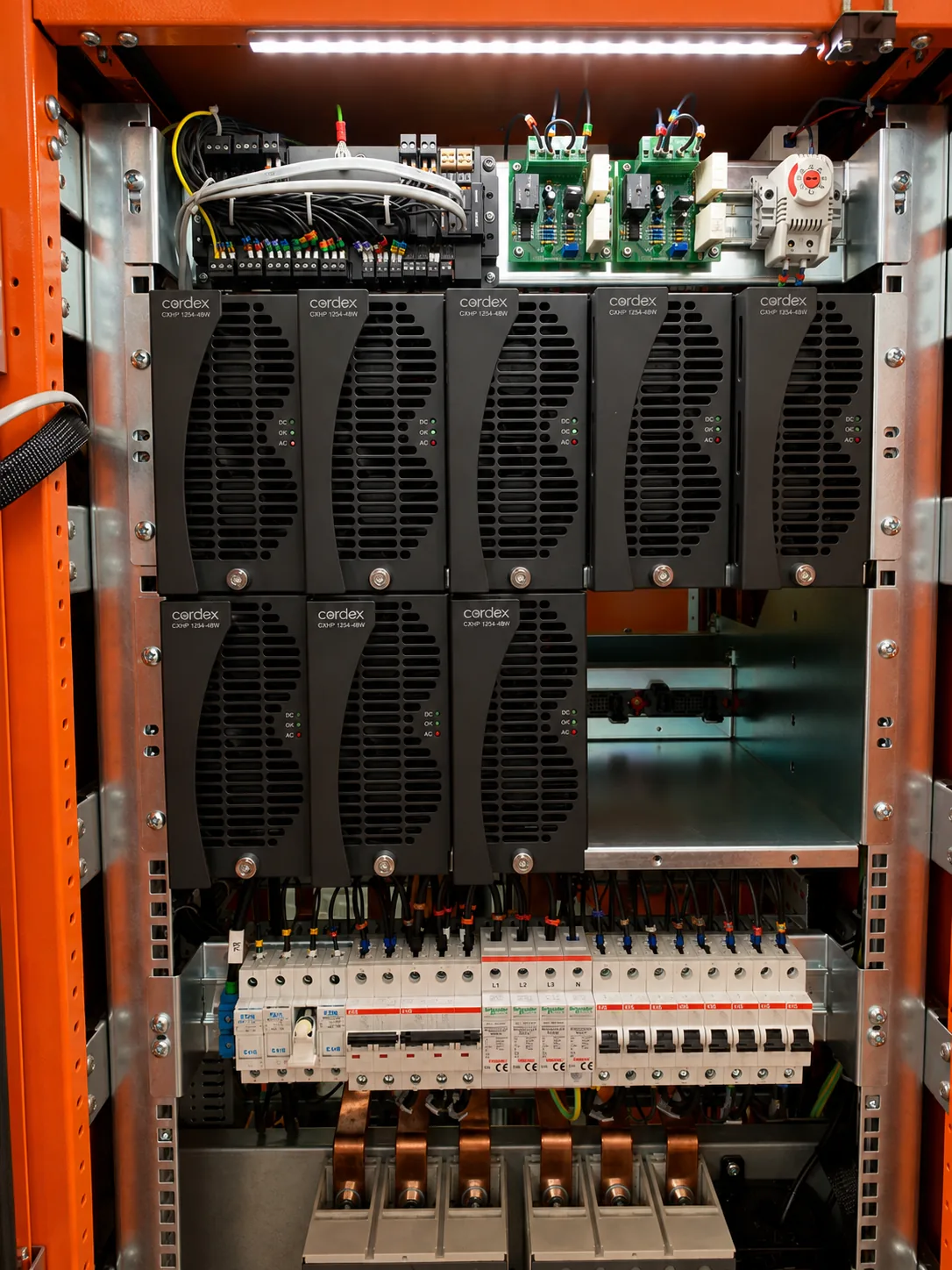 Système redresseur modulaire 110 VDC